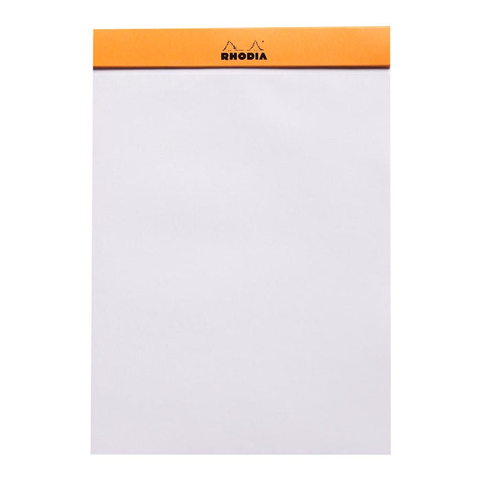 Rhodia Bloc Pad No. 16 A5 Blank Orange Notepad FPC16000C