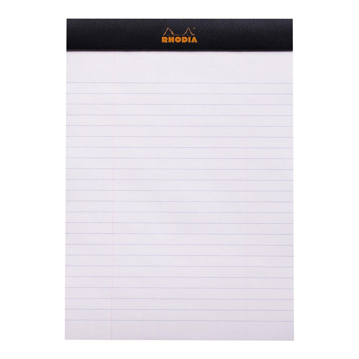 Rhodia Bloc Pad No. 16 A5 Lined Black Notepad FPC166009C