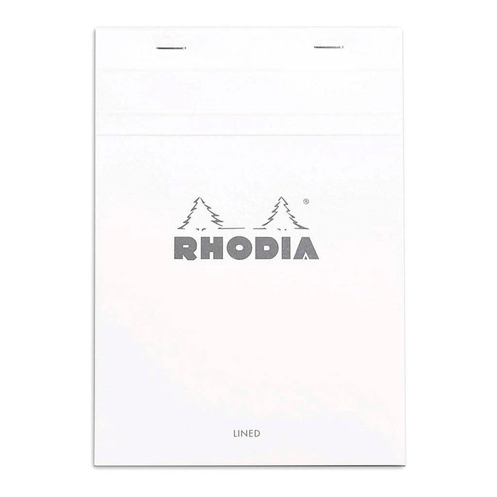 Rhodia Bloc Pad No. 16 Notepad, A5 Lined White FPC16601C