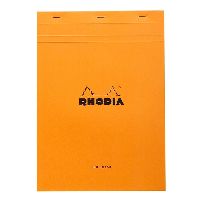 Rhodia Bloc Pad No. 18 A4 Blank Orange Notepad FPC18000C