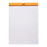 Rhodia Bloc Pad No. 18 A4 Blank Orange Notepad FPC18000C