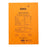 Rhodia Bloc Pad No. 18 A4 Blank Orange Notepad FPC18000C