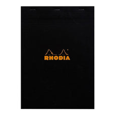 Rhodia Bloc Pad No. 18 A4 Grid Black Notepad FPC182009C