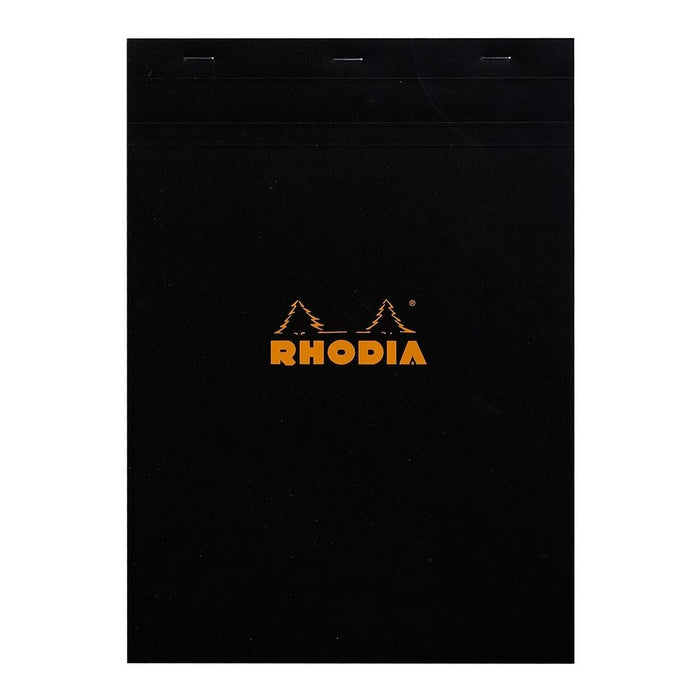 Rhodia Bloc Pad No. 18 A4 Grid Black Notepad FPC182009C