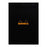 Rhodia Bloc Pad No. 18 A4 Grid Black Notepad FPC182009C