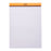 Rhodia Bloc Pad No. 18 A4 Grid Orange Notepad FPC18200C