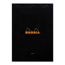 Rhodia Bloc Pad No. 18 A4 Lined Black Notepad FPC186009C