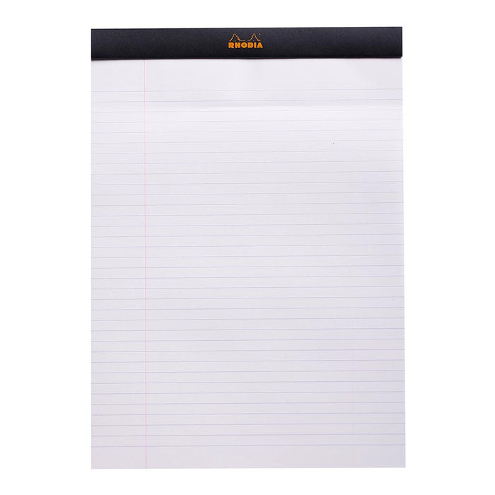 Rhodia Bloc Pad No. 18 A4 Lined Black Notepad FPC186009C