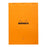 Rhodia Bloc Pad No. 18 A4 Lined Orange Notepad FPC18600C