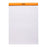 Rhodia Bloc Pad No. 18 A4 Lined Orange Notepad FPC18600C