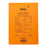 Rhodia Bloc Pad No. 18 A4 Lined Orange Notepad FPC18600C