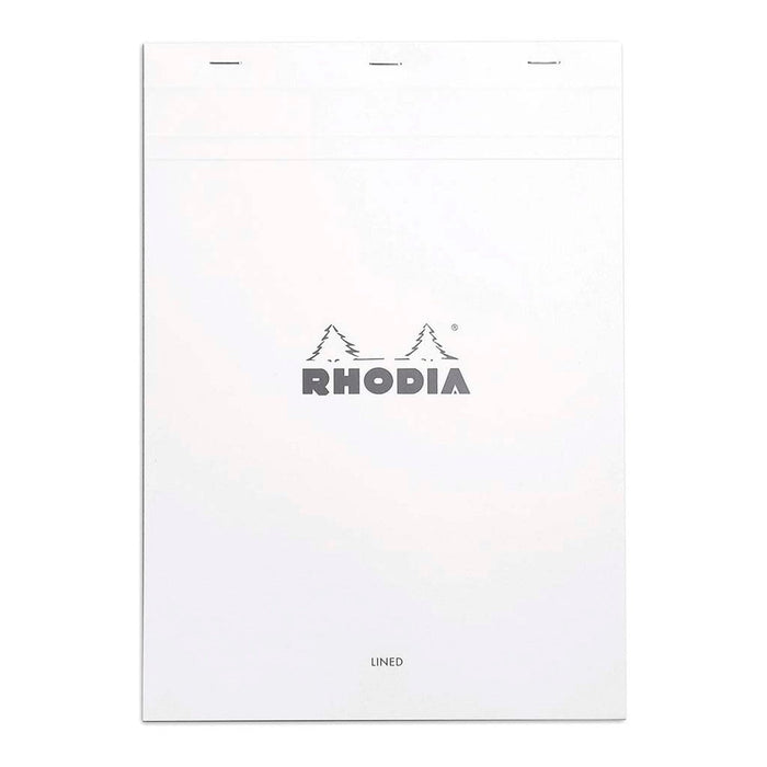Rhodia Bloc Pad No. 18 Notepad, A4 Lined White FPC18601C