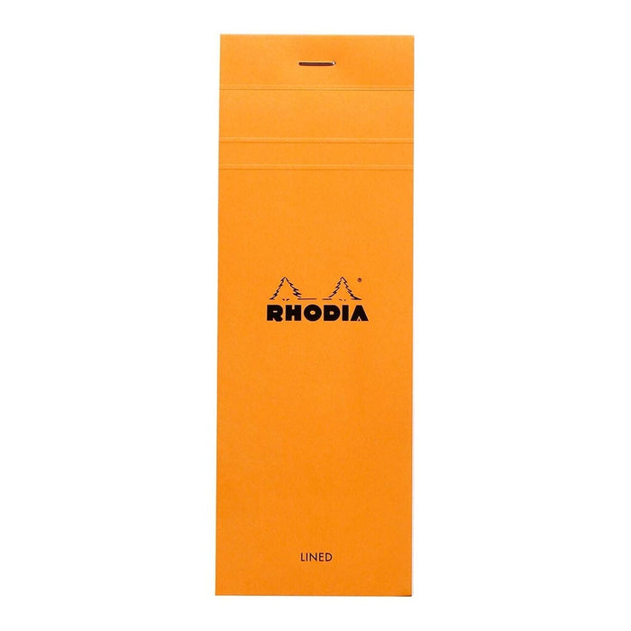Rhodia Bloc Pad No. 8 Shopping Lined Orange Notepad FPC8600C