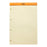 Rhodia Bloc Yellow Pad No. 119 A4+ Lined Orange FPC119660C
