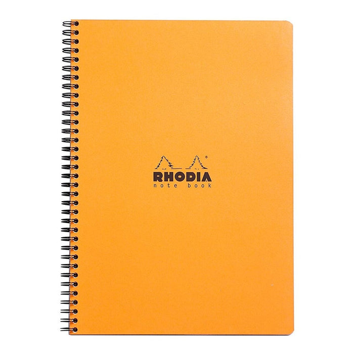 Rhodia Classic Notebook Spiral A4+ Grid Orange FPC193008C