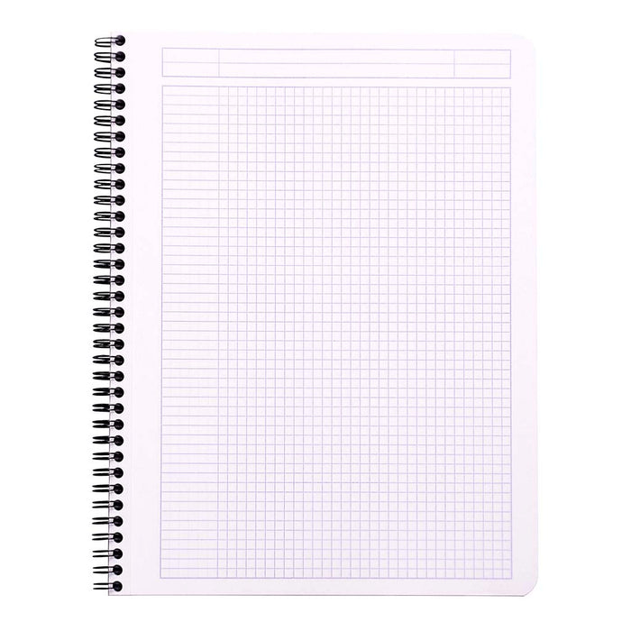 Rhodia Classic Notebook Spiral A4+ Grid White FPC193001C