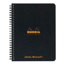 Rhodia Classic Notebook Spiral A5+ Lined Black FPC193469C