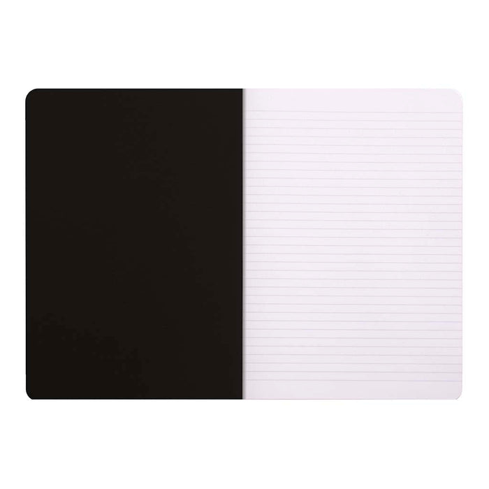 Rhodia Classic Notebook Stapled A4 Lined Black FPC119169C