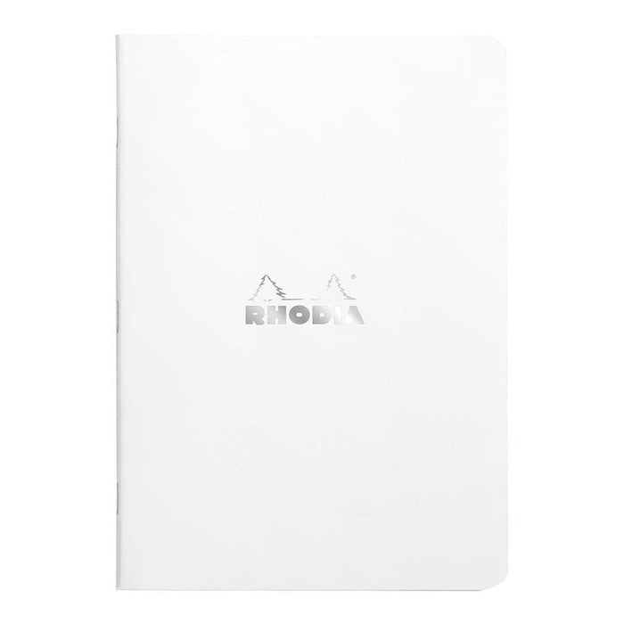 Rhodia Classic Notebook Stapled A5 Lined White FPC119187C