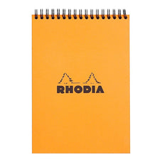 Rhodia Classic Notepad Spiral A5 Lined Orange FPC16501C