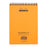 Rhodia Classic Notepad Spiral A5 Lined Orange FPC16501C