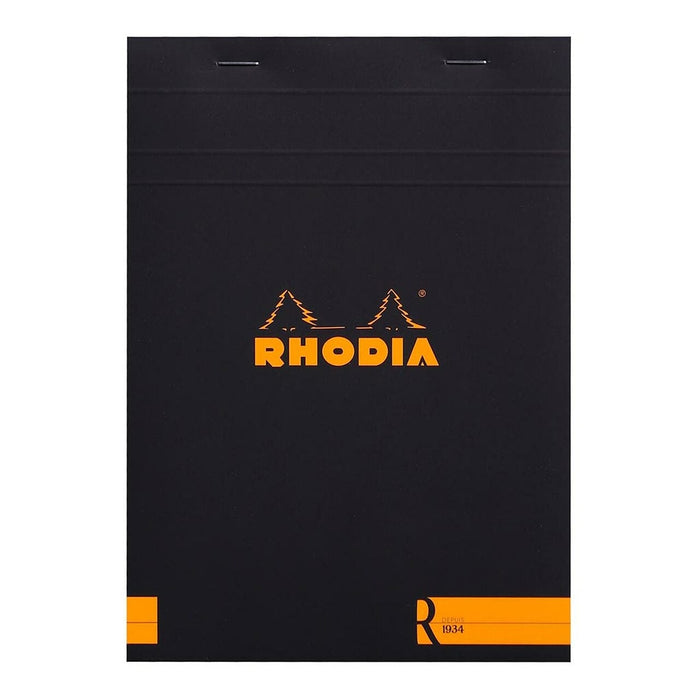 Rhodia le R Pad No. 16 A5 Lined Black FPC162012C