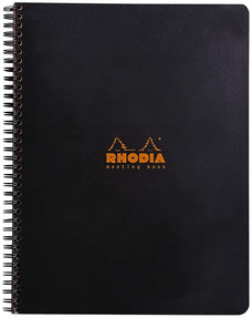 Rhodia Meeting Book Spiral A4+ Black FPC193409C