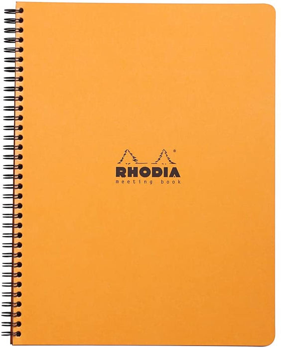 Rhodia Meeting Book Spiral A4+ Orange FPC193408C