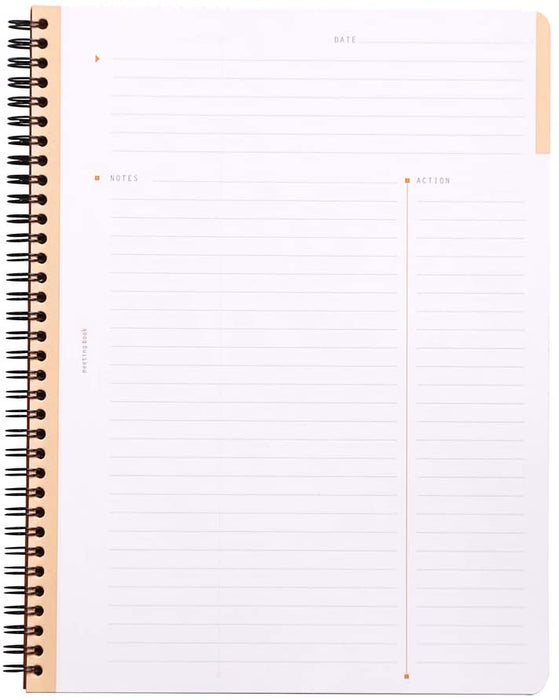 Rhodia Meeting Book Spiral A4+ Orange | Meeting Books — Discount Office