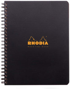 Rhodia Meeting Book Spiral A5+ Black FPC193419C