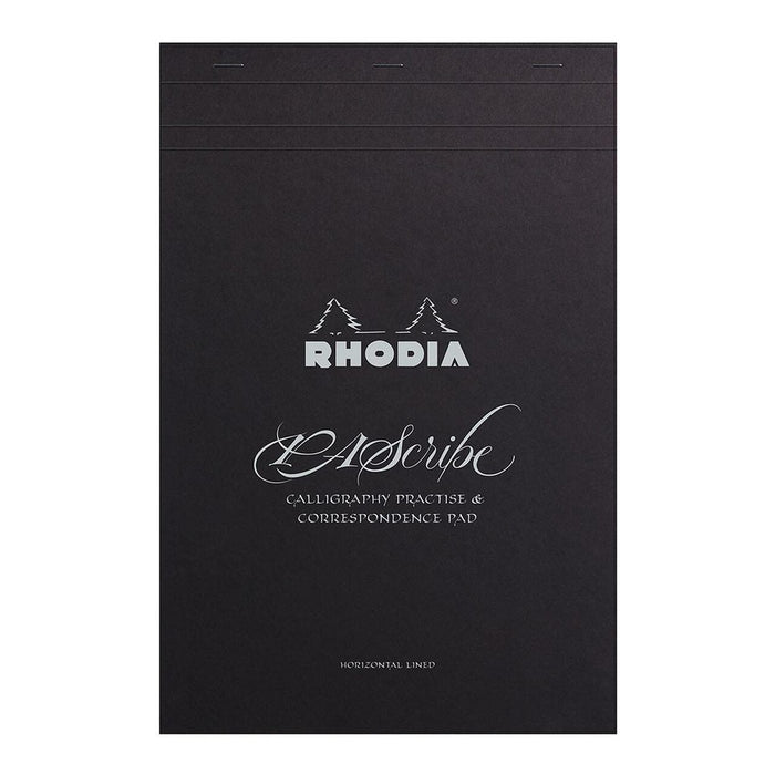 Rhodia PAScribe Calligraphy Carb'On Black Pad A4+ Lined FPC19005C