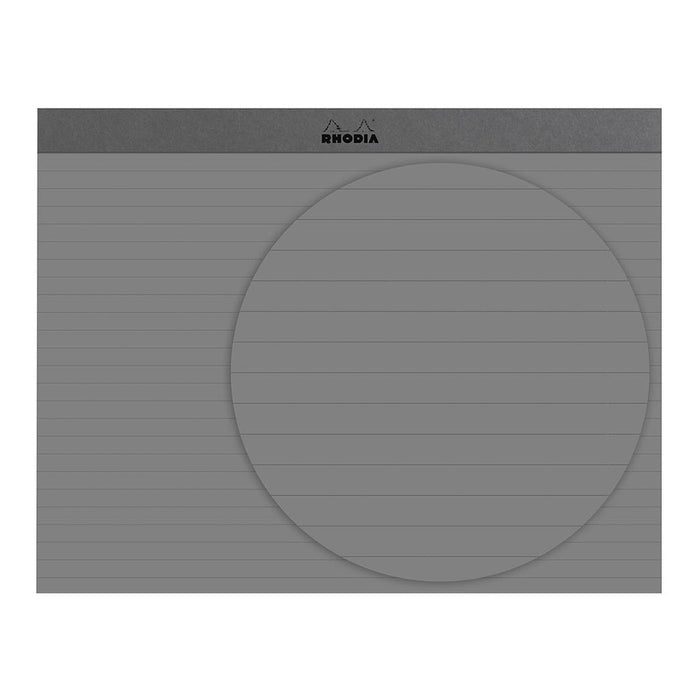 Rhodia PAScribe Calligraphy Maya Grey Pad A4+ Lined FPC19006C