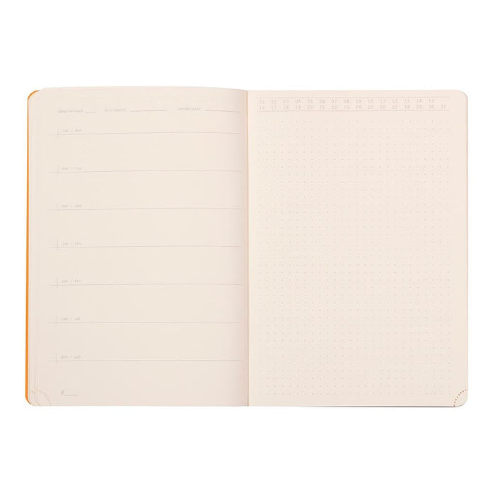 Rhodia Perpetual Diary A5 Black FPC117182C