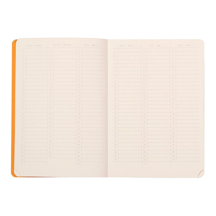 Rhodia Perpetual Diary A5 Black FPC117182C
