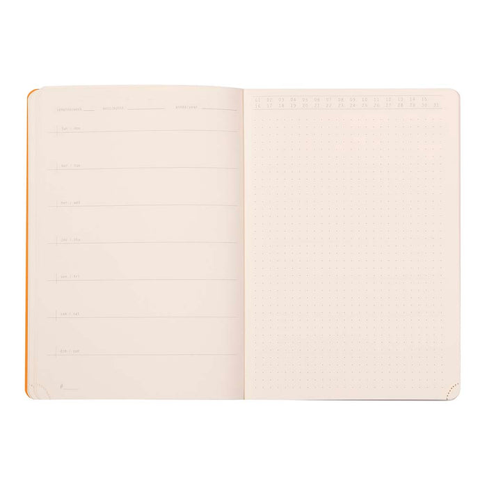 Rhodia Perpetual Diary A5 Poppy FPC117193C