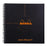 Rhodia Reverse Book Spiral 210x210mm Dotted Black FPC193639C