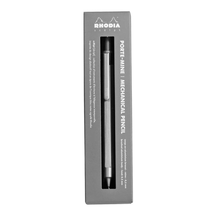 Rhodia scRipt Mechanical Pencil Silver 0.5mm FPC9391C