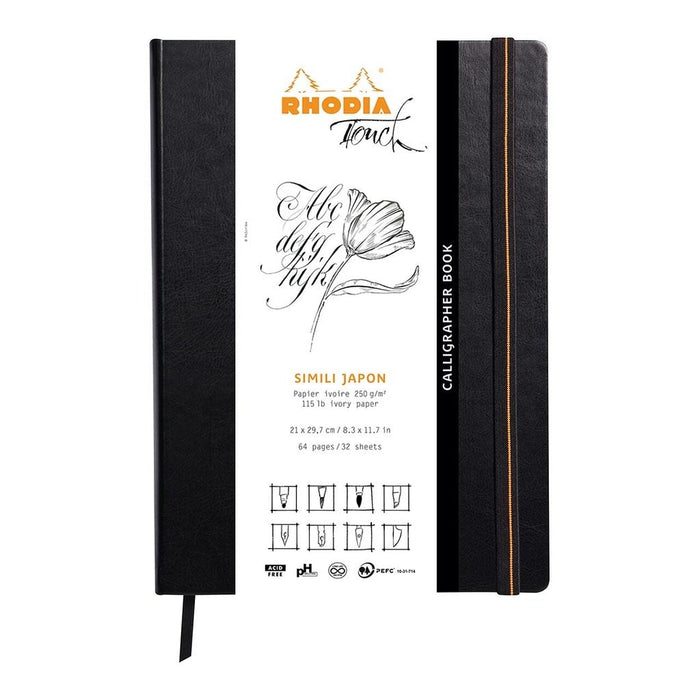 Rhodia Touch Calligrapher Book A4 Portrait Blank FPC116125C
