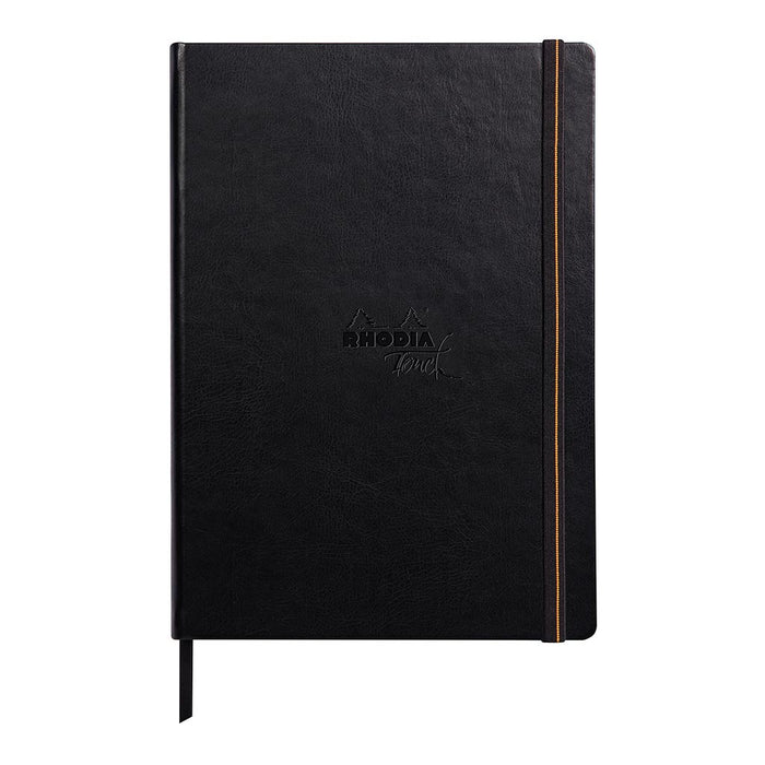 Rhodia Touch Carb'on Black Book A4 Portrait Blank FPC116118C