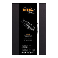 Rhodia Touch Maya Black Pad A4+ Blank FPC116112C