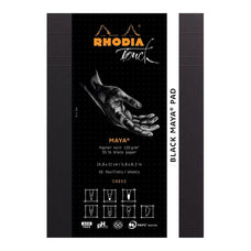Rhodia Touch Maya Black Pad A5 Cross n Dot FPC116111C