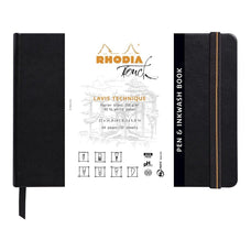 Rhodia Touch Pen and Inkwash Book A5 Landscape Blank FPC116126C