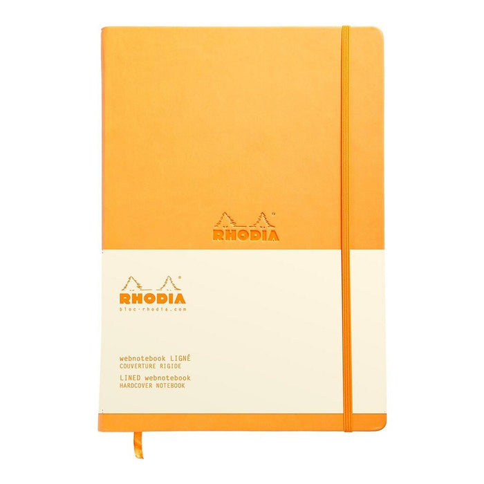 Rhodia Webnotebook A4 Blank Orange FPC118468C