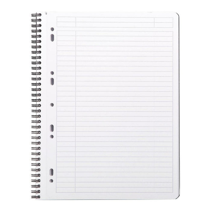 Rhodiactive Notebook Spiral A4+ Lined Black FPC119901C