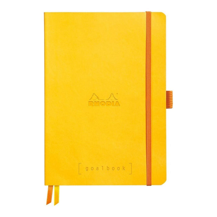 Rhodiarama A5 Goalbook Dotted Pages Notebook - Daffodil FPC117756C