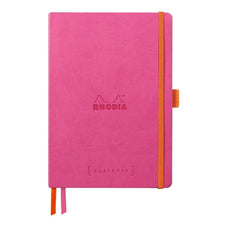 Rhodiarama A5 Goalbook Dotted Pages Notebook - Fuchsia FPC117809C
