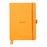 Rhodiarama A5 Goalbook Dotted Pages Notebook - Orange FPC117755C