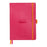 Rhodiarama A5 Goalbook Dotted Pages Notebook - Raspberry FPC117752C