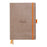Rhodiarama A5 Goalbook Dotted Pages Notebook - Taupe FPC117744C