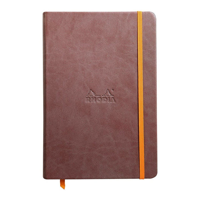 Rhodiarama Hardcover Notebook A5 Blank Chocolate FPC118723C